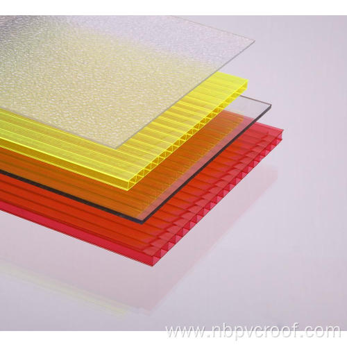 polycarbonate crystal corrugated sheet for greenhouse
